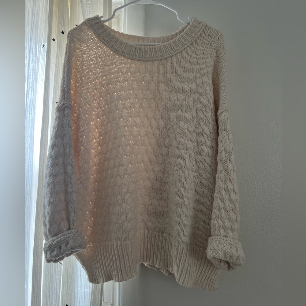 Cozy knit sweater